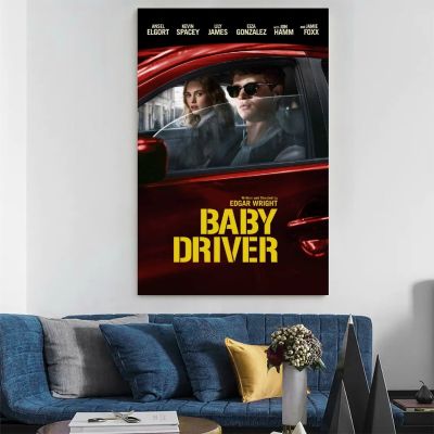 Baby Driver Diner Poster Decorative Painting Canvas Wall Art Living Room Posters Bedroom Painting