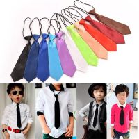 1Pcs Boy Tie Classic Kid Suit Boy Baby Fashion Classic 11 Solid Color Adjustable Bowtie Red Black White Chlidren Bow Tie Necktie Ties