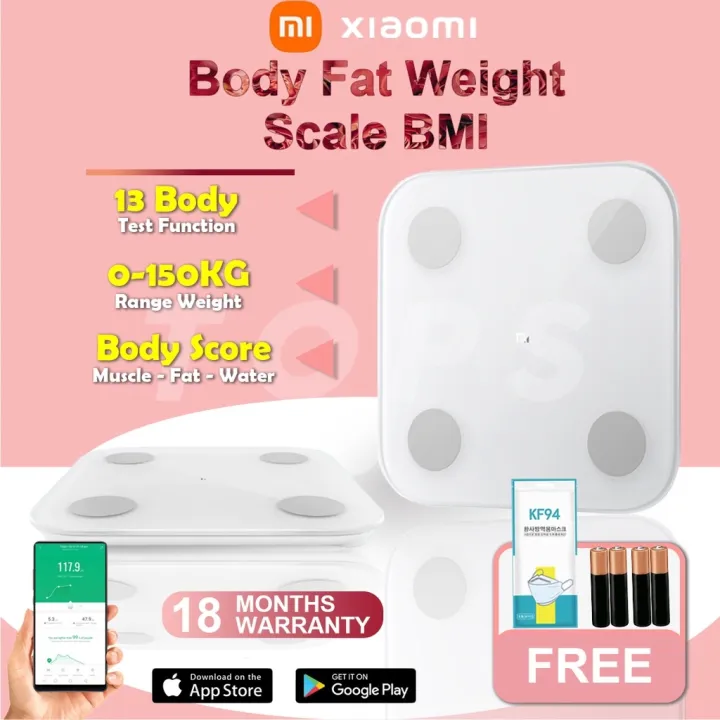 2022 【APP CTRL】Xiaomi Smart Weight Scale 2 BMI Body Composition Fat