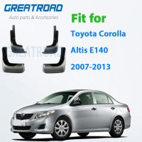 Mud Flaps For Toyota Corolla Altis E140 2007-2013 Mudflaps Splash Guards Mud Flap Front Rear Mudguards Fender 2008 2009 2010