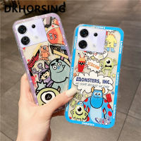 DKHORSING เคสโทรศัพท์สำหรับ INFINIX ZERO 30 5G TPU เคสใสนุ่ม Zero30 Infinix 5G ฝาหลังเคสกันกระแทกมือถือมอนสเตอร์ที่น่ารัก