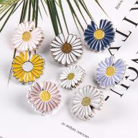 25mm Small Daisy-Shaped Buttons Sun Flower Buttons Resin Metarl Button For Clothing Coat Sweater Accessories DIY Haberdashery