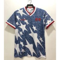 2022 2023 ล่าสุด เสื้อกีฬาแขนสั้น ลายทีมชาติฟุตบอล 94 USA Away สไตล์วินเทจ ไซซ์ S - XXL AAA