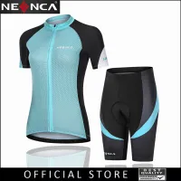 NEECA Men S Cycling Jersey Set Short Sleeve Cycling Shorts Quick-Drying Cycling Suit Bicycle Riding Clothes Cycle Wea With 3 Rear Pockets-Moisture Wicking, Breathable, Quick Dry Biking Shirt