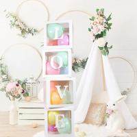 【cw】 Boxes Balloons Decorations   Baby Shower - 30x30cm Wedding Aliexpress