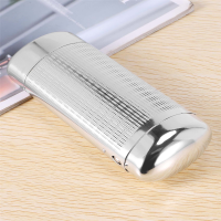 Eyeglass Cases Women Hard Glasses Case Men Aluminum Spectacle Case Lined for Reading Glasses and Small Sized Frame