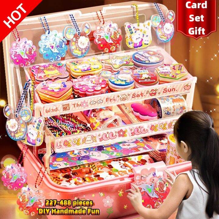 227-488ชิ้นสาว-kawaii-สติกเกอร์การ์ตูนท่องเที่ยวตกแต่ง-diy-คู่มือวัสดุสติกเกอร์วารสารอะนิเมะเทศกาลเด็กของขวัญของเล่น