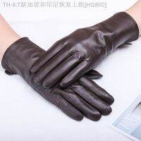 【hot】✻♙  Gloves Warm Touchscreen Real Leather Wool lined Outdoor Riding Driving Classic and Business