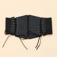 【แอนนา】เซ็กซี่ผู้หญิงเข็มขัดรัดตัวหญิงเสื้อผ้า Underbust เข็มขัดเจ้าสาว Bustier ลดน้ำหนักเข็มขัดกว้างโกธิคชุดเข็มขัด