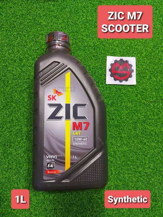 Zic M7 Scooter 1L SYNTHETIC 10W-40 | Lazada PH