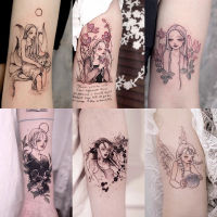 30แผ่นกันน้ำรอยสักชั่วคราวสำหรับสาว Tattoo สติกเกอร์