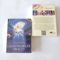 【คลังสินค้าพร้อม ไพ่ทาโรต์ 44pcs The Lightworker Oracle Tarot Cards Party Game