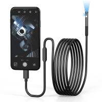 ♙¤ touji205285128 Type-C Endoscope Inspection Borescope 7.9mm Built-in Adjustable Lights IP67 for IOS