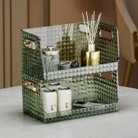 【YD】 Desktop Type Makeup Organizer Storage Make Up Holder Skincare Tables Transparent