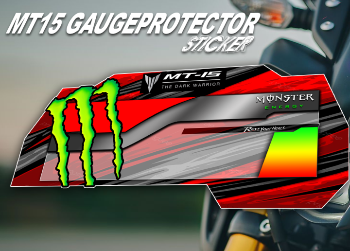 Gauge Protector Yamaha MT15 Monster Red Lazada PH