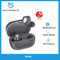 SOUNDPEATSสำหรับSonicเกมโหมดหูฟังเอียบัดไร้สายบลูทูธ5.2 QCC3040หูฟังTWS APTX-Adaptive CVC 8.0 Hเวลาเล่น