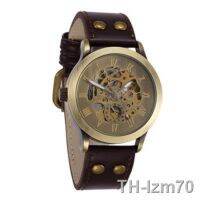 ⌚ Shenhua Mens Fashion Casual Bronze นาฬิกาจักรกลอัตโนมัติ