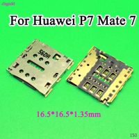 cltgxdd New sim card socket holder slot for Huawei P7 Mate 7 Mate 7 card reader tray connector