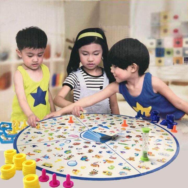 Montessori Puzzle Kids Detectives Looking Chart Board Game Plastic ...