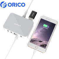 ORICO 5พอร์ตชาร์จ USB เครื่องชาร์จตั้งโต๊ะ OTG แท่นชาร์จเอาท์พุทสูงสุด39W สำหรับสมาร์ทโฟนชาร์จอัจฉริยะ