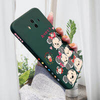 Case4you สำหรับ Huawei Mate10 Mate 10 Pro เคสซิลิโคนลายการ์ตูนน่ารักลายขอบดีไซน์น่ารัก