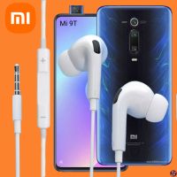 หูฟัง สมอลทอล์ค Xiaomi In-Ear AUX 3.5mm เสี่ยวมี่ อินเอียร์ เบสแน่นหนัก เสียงดี เล่น-หยุดเพลง-เพิ่ม-ลดเสียง Mi 9T