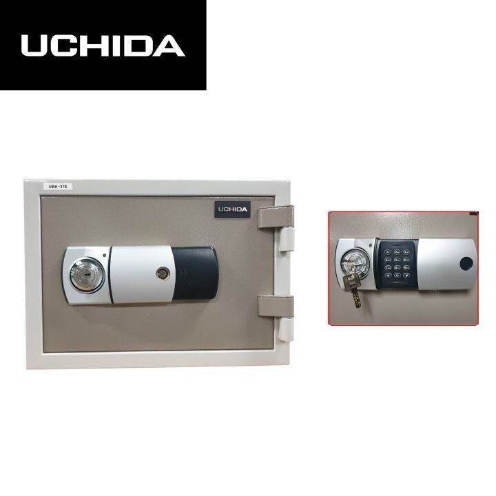UCHIDA UBH37E Fire Resistant Safe Box (Digital Lock)_37kg_Japan Quality Safe Lazada