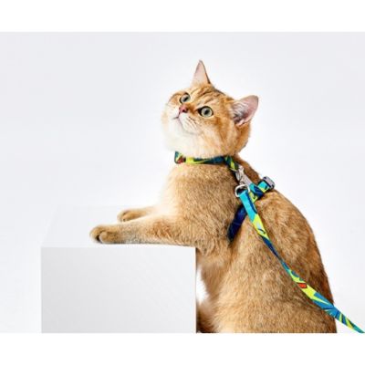 PETKIT CAT Harness &amp; Leash สายจูงสัตว์เลี้ยง ผ้าโพลีเอสเตอร์ แข็งแรงไม่บาด