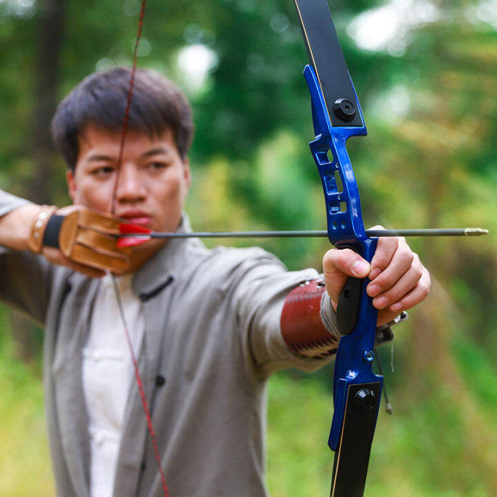 Recurve bow archery and archery professional competition sports