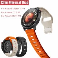 ◑ 22mm Strap for Huawei watch 4 Pro 3pro GT 3 SE Breathable Silicone Watch Band for Amazfit GTR 4 3 pro Bracelet belt Sport Correa