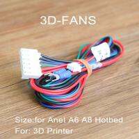 【In-demand】 laozizuishuai 1Pc Anet A6 A8 Hotbed สาย Thermistor สำหรับ Mendel RepRap I3 3D เครื่องพิมพ์เตียงอุ่น