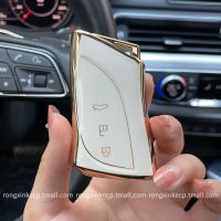 dvvbgfrdt 3 Button TPU Soft Car Key Case Cover for Lexus ES LS UX UX 300e NX LC Women Men Car Accessories Key Shell Fob Key Cover