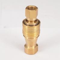 500 Bar 1/4" BSP Female 7 Mpa Hydraulic Brass Quick Disconnect Connector Adapter Coupler Coupling Socket + Plug Set Hand Tool Parts Accessories