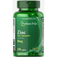 ซิงค์ กลูโคเนต Zinc (Zinc Gluconate) 50 mg 250 Caplets จากอเมริกา   พร้อมส่ง