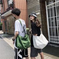 Ready Stock Korean Fashion Ulzzang Canvas Big Capacity Men Sling Bag Shoulder Bag Hobo Bag Messenger Bag 【JULE】