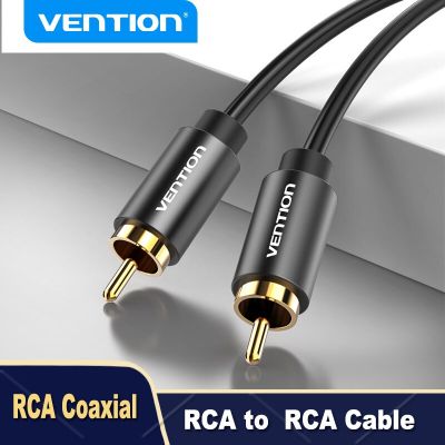 Vention Coaxial Audio Cable RCA Male to RCA Male Audio Cable for TV Box Amplifier Stereo HiFi 5.1 SPDIF Video Aux Cable