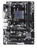 เมนบอร์ด  GIGABYTE GA-F2A88XM-HD3 SOCKET : FM2+ CHIPSET AMD A88X MEMORY  2 X DDR3 DIMM USB 3.1. support CPU. Socket. FM2+ DDR3 up to 64 GB ฝาหลัง สภาพสวย ตามรูปปก(ไม่มีกล่อง