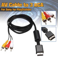 Av cable for sony playstation ps2 ps3 เข้า tv