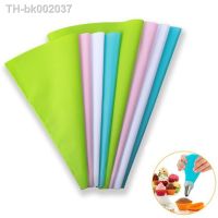 ☸ 4 Sizes Silicone Icing Piping Cream Pastry Bag Reusable DIY Confectionery Bag Kitchen Accessories Cake Decorating Baking Tools