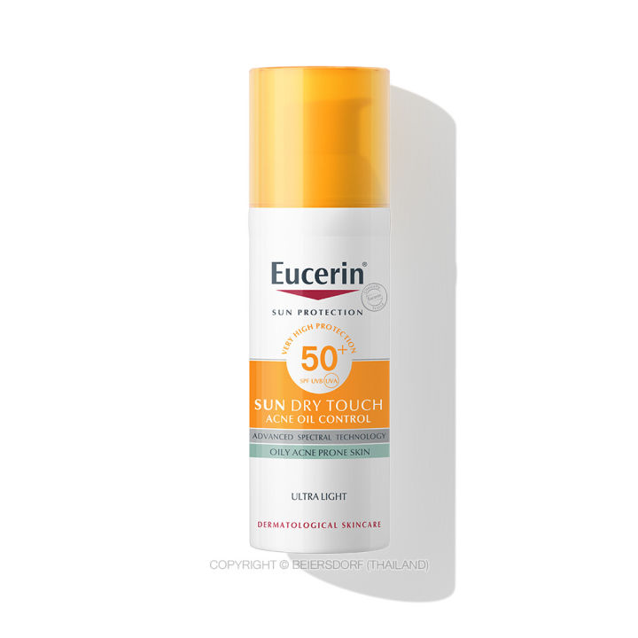 ฟรี-1-ชิ้น-eucerin-sun-dry-touch-acne-oil-control-spf50-pa-50-ml-ยูเซอริน-ซัน-ดราย-ทัช-ออยล์-คอนโทรล-ครีมกันแดดเนื้อบางเบา