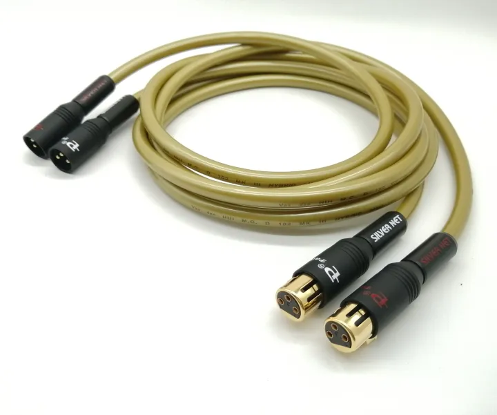 《READY STOCK》Van den Hul MC D102 MKIII Silver Plated XLR Balanced Cable