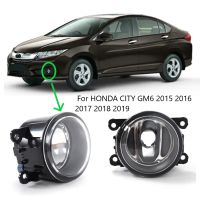 ไฟตัดหมอกด้านหน้าหนึ่งคู่สำหรับ HONDA CITY ปี GM6 2014 2015 2016 2017 2018 2019