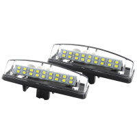 2 Pcs White Luces Led Car Number License Plate Lights Lamp Assembly For Lexus Is200 Is300 Ls430 Gs300 Gs430 Gs400 Es300 Es330