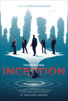 โปสเตอร์หนัง Inception 2010 รับทำ โปสเตอร์ติดผนัง ของแต่งบ้าน ของตกแต่งห้องนอน 77poster