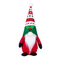 ตุ๊กตาคนแคระ December Tomte Swedish Nisse Scandinavian ตกแต่งตุ๊กตาผ้ากำมะหยี่แฮนด์เมด (สไตล์เก็บเกี่ยว)