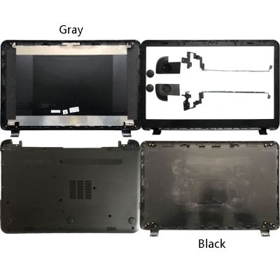New Case For HP 15-R 15-G 15-H 15-T 15-S TPN-C113 TPN-C117 250 G3 255 G3 LCD Back Cover/Front Bezel/Bottom Base/Screen Hinges