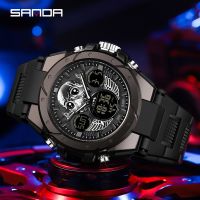 Wrist Men Display Male Outdoor Wristwatch SANDA Hours 6087 ☊