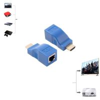 Kebidu Professional 4 k RJ45 พอร์ต HDMI Extender สายต่อ HDMI 30 m Over CAT5e/6 UTP LAN สาย Ethernet สำหรับ HDTV HDPC