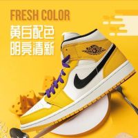 2023 Hot Sale [Original✅] ΝΙΚΕ A J 1 High Top Basketball Shoes University Blue Black and Red Toe Chameleon Obsidian y Gray Mandarin Duck Mens and Womens Skateboard Shoes {Free Shipping}