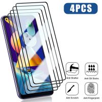 ۞☾ 4Pcs Tempered Glass For Samsung A13 A23 A33 A53 A73 5G Screen Protector for Samsung A51 A52 A71 A72 A03 S20 S21 FE 5G Glass